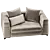 Luxurious Minotti Blazer Sofa 3D model small image 2
