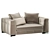 Luxurious Minotti Blazer Sofa 3D model small image 4