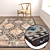 Luxury Carpet Set: Versatile and Texture-rich 3D model small image 5