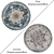 6-Piece Round Carpet Set: V-Ray and Corona Compatible 3D model small image 2