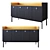 Modern Look Buffet & Sideboard Sets 3D model small image 1