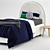 Crescent Boys Bed - Single | Stylish & Comfy 3D model small image 4