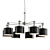 Elegant Isidora Chandelier 3D model small image 1