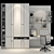 Modern Cabinet Furniture 093 3D model small image 3