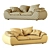 Cozy Bliss: ILARIA Sofa 3D model small image 5