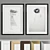 Elegant Art Frame: A14 3D model small image 1