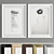 Elegant Art Frame: A14 3D model small image 3