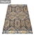 Luxury Textured Carpets Set 3D model small image 2