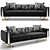 Modern ZEB Sofa: Stylish and Comfortable 3D model small image 1