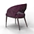  Stylish Side Chair: Vision Collection 3D model small image 2