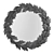 Zandra Round Mirror: Elegant and Timeless 3D model small image 1