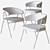 Modern Chia Chair: Elegant 3D Model 3D model small image 3