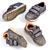 3D Kids Sneakers: Detailed Scanned Textures 3D model small image 3