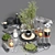 Elegant Dining: Table Setting 02 3D model small image 1