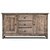 Rustic Buffet with Natural Finish 3D model small image 2