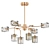 Sleek & Modern Sputnik Chandelier 3D model small image 1