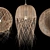 Rattan Pendant Chandelier 3D model small image 3