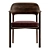 Ella - Elegant and Compact Chair 3D model small image 2