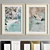 Elegant Art Frame Set 3D model small image 4