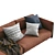 Flexform Sofa Edmond: Timeless Elegance 3D model small image 3