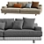Elegant Marmont Sofa by Papadatos 3D model small image 5