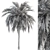 Green Palm Tree - Set 34 3D model small image 4