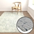 Premium Texture Carpets Set 3D model small image 5