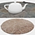 Round Carpets Set - Versatile and Detailed 3D model small image 3