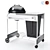 18-Inch Barbecue Grill Set 3D model small image 1