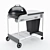 18-Inch Barbecue Grill Set 3D model small image 2