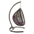 OM Hanging Chair STULER. Eco-Rattan. Holds up to 240kg. 3D model small image 2