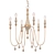 Gabby Clay Chandelier: Classic Elegance 3D model small image 1