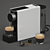 Xiaomi SCISHARE Mini Capsule Coffee Machine 3D model small image 1