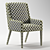 Elegant Clemens Dining Chair 3D model small image 3