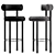 Luxury Tom Dixon Fat Bar Stool 3D model small image 2