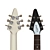 Gibson Epiphone Flying V-Style Electric Guitar - Black/Beige 3D model small image 4