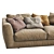 Ferlea Modern Sofa H01 3D model small image 2