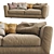 Ferlea Modern Sofa H01 3D model small image 3