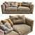 Ferlea Modern Sofa H01 3D model small image 4