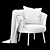 Curves in Motion: Hay Dorso Chair 3D model small image 3