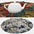 Round Carpets Set: Versatile 6-Piece Collection 3D model small image 3