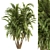 Tropical Bliss: Green Palm Bundle - Set of 32 3D model small image 1