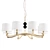 Exquisite Mogir Chandelier: Timeless Elegance 3D model small image 1