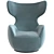 Modern Swivel Chair: Elroy 3D model small image 5