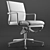  ErgoFlex 52 - Height-Adjustable Swivel Chair 3D model small image 5