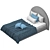 Archive Bed Collection 3D model small image 3