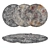 Round Carpets Set: Versatile and Stylish 3D model small image 1