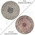 Round Carpets Set - 6-Piece Collection with Various Render Options 3D model small image 2