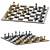 Luxury Chess Set | Stylish Design 3D model small image 2