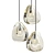 Elegant Mizu 1 Gold Suspension 3D model small image 1